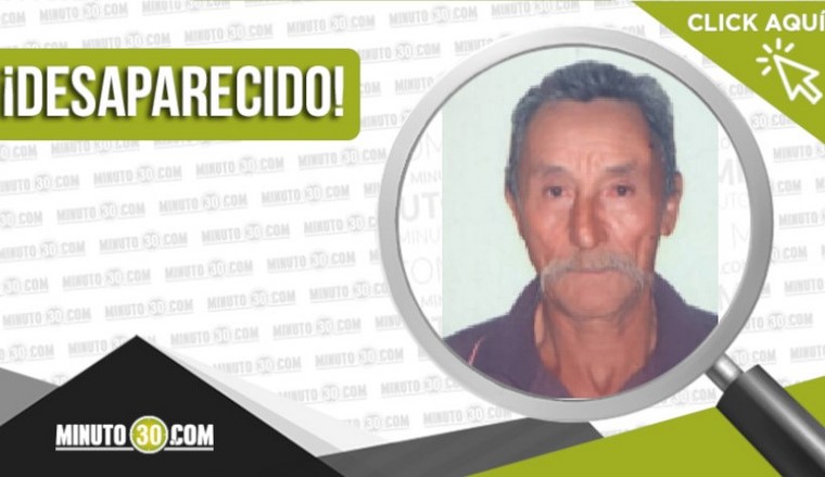 ¿Lo ha visto? Raimundo Serna de 82 años desapareció en Guarne, Antioquia