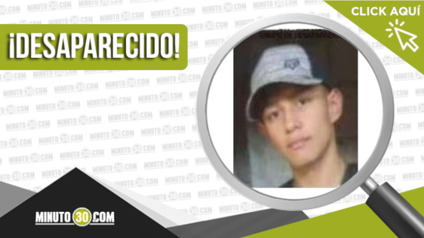 Esteban Flórez Herrera, de 17 años desapareció en el barrio La Pradera ¿lo ha visto?