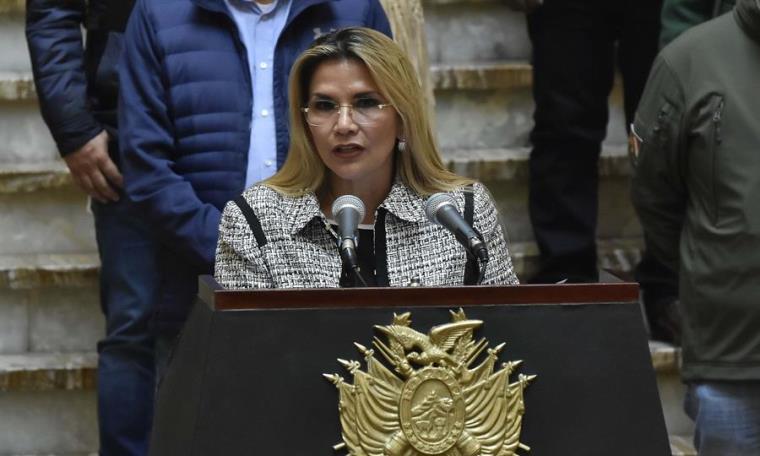 jeanine añez captura