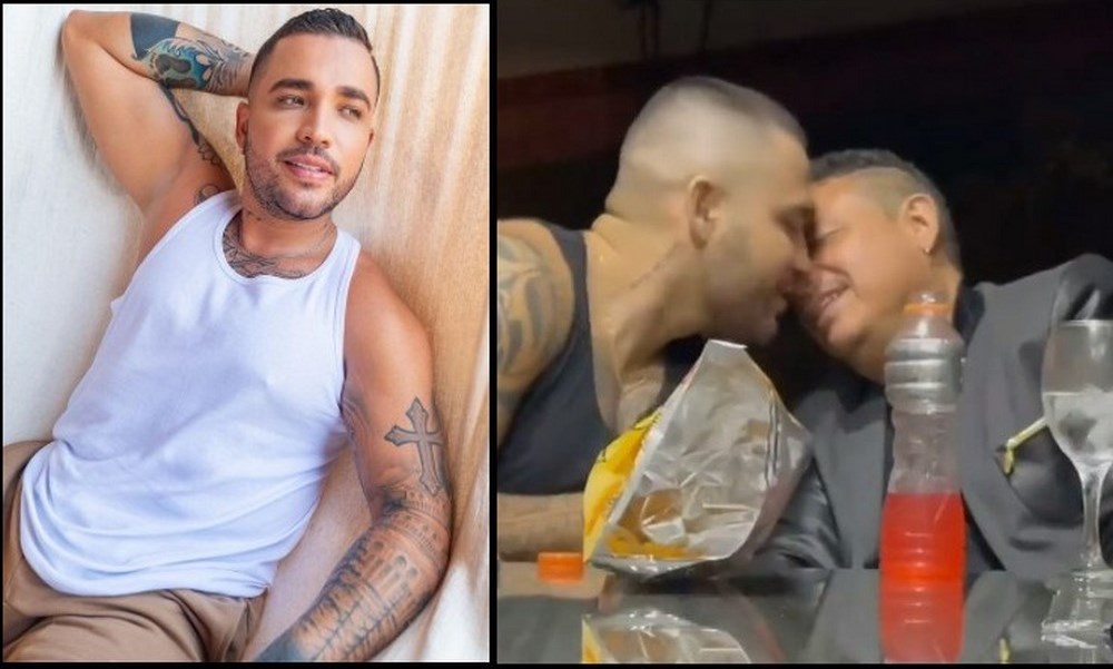 VIDEO. El curioso beso de Jessi Uribe con su padre