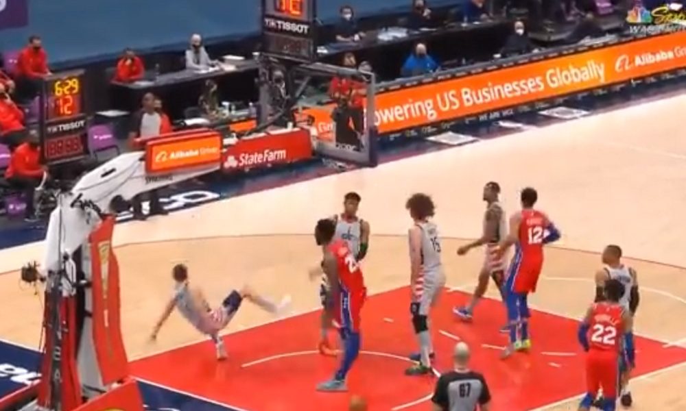 La impresionante lesión de Joel Embiid y el susto que pasaron los Philadelphia 76ers