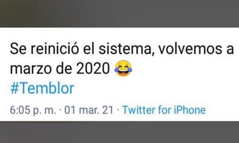 “Marzo empezó como movidito”: Estos fueron algunos de los memes que produjo el fuerte sismo en Antioquia