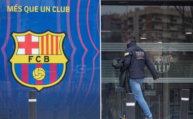 La juez deja en liberad a Bartomeu y Masferrer, que se niegan a declarar