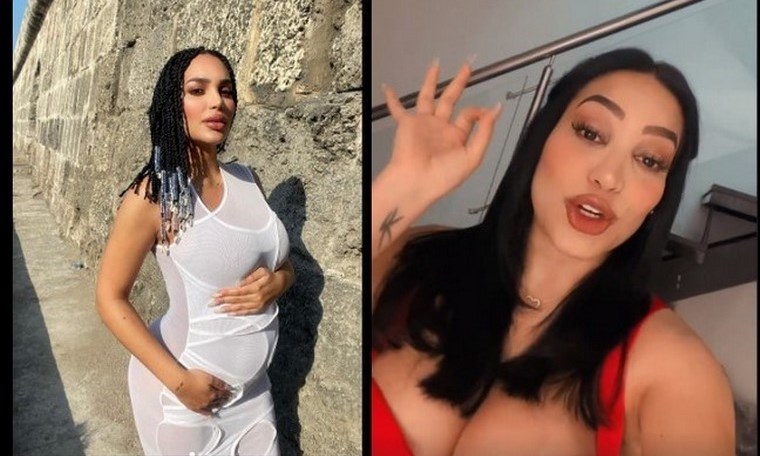 VIDEO. Andrea Valdiri habló sobre la presencia de Lowe León y su novia en el baby shower 1 valdiri andrea