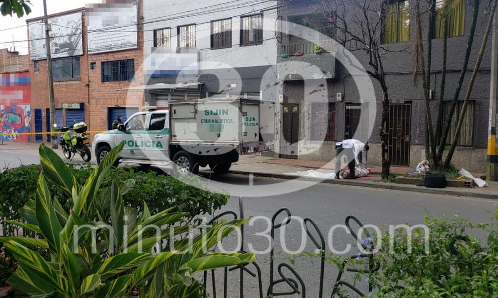 Fotos y video: En el barrio Antioquia fue asesinado otro habitante de Calle