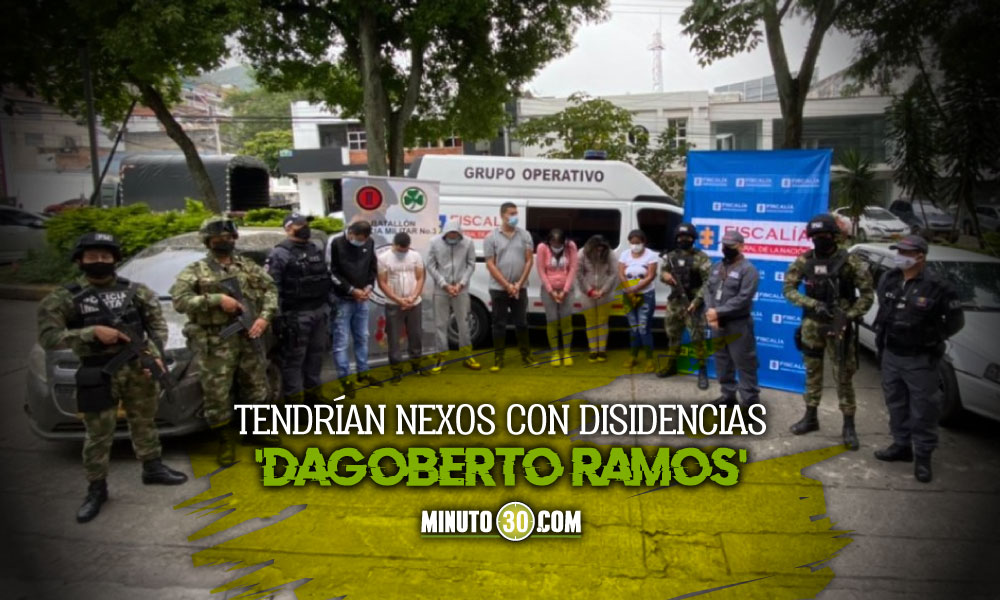 Capturaron a 7 señalado de mover marihuana