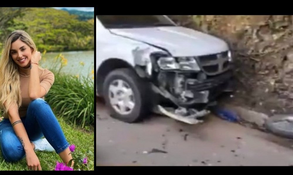 VIDEO. ¡Tremendo guarapazo! Melina Ramírez sufrió accidente de tránsito en vacaciones