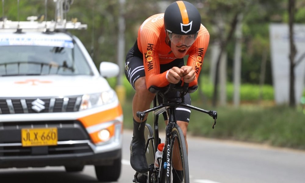 Víctor Alejandro Ocampo ganó Contrarreloj Individual en Vuelta de la Juventud