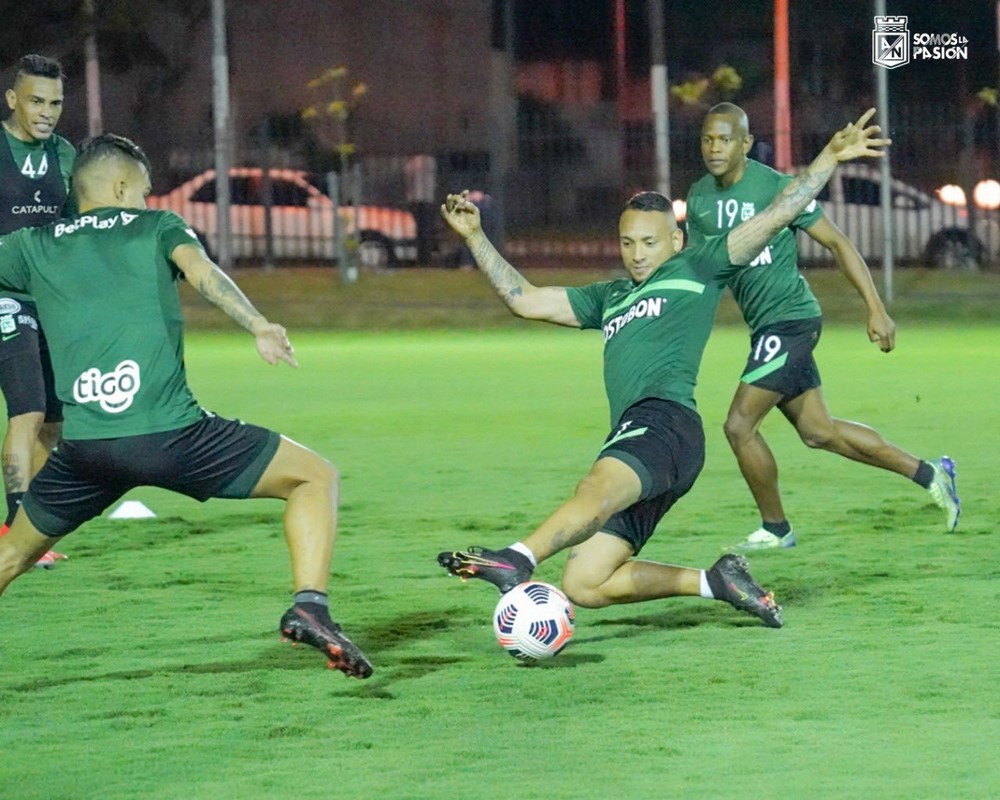 Atlético Nacional, “con muy buenas sensaciones” para partido de Copa Libertadores 1 Entrenamiento de Nacional en Paraguay 1