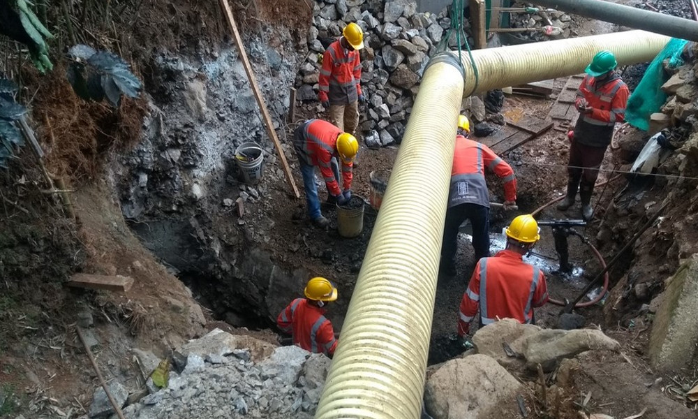 Para mitigar represamientos Alcaldía de Medellín interviene algunas quebradas