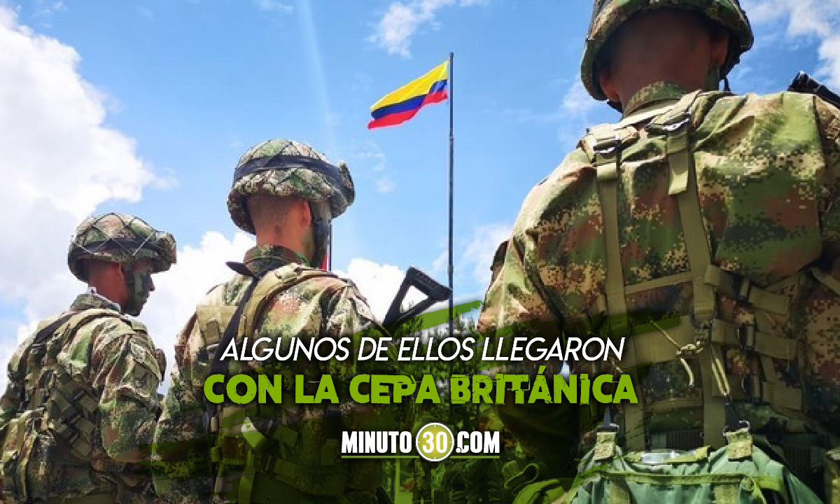 120 soldados del Ejército que estaban de misión en Egipto llegaron con covid-19 1 Soldados