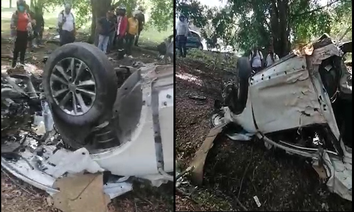 Video: ¡Qué 'guarapazo'! Así quedó un vehiculo tras accidente en Cali 1 Video: ¡Qué 'guarapazo'! Así quedó un vehiculo tras accidente en Cali