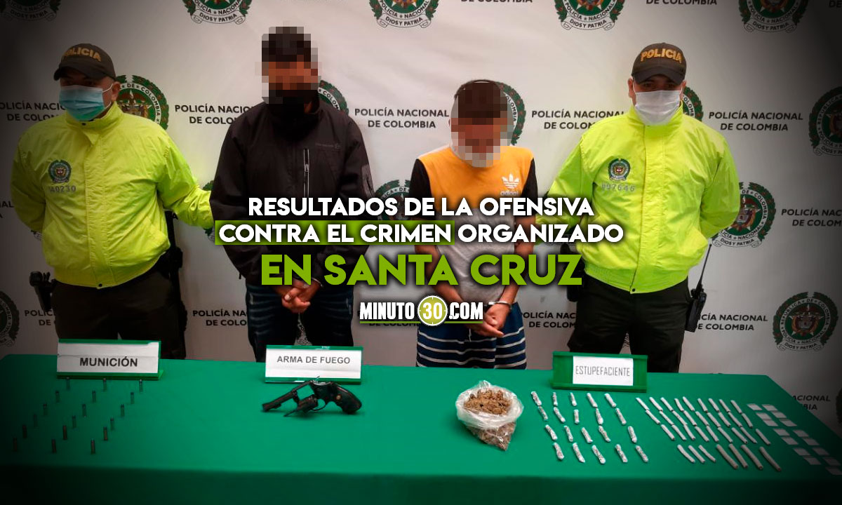 EN VIDEO: Cayeron 2 integrantes de “Los Triana”, quienes tenían en su poder armas de fuego y drogas 1 Los Triana