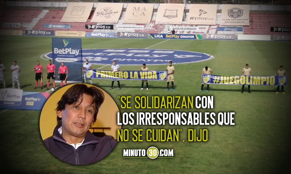"Coman mucha..." Pimentel, dueño del Chicó, habló tras polémica con Águilas 1 Pimentel