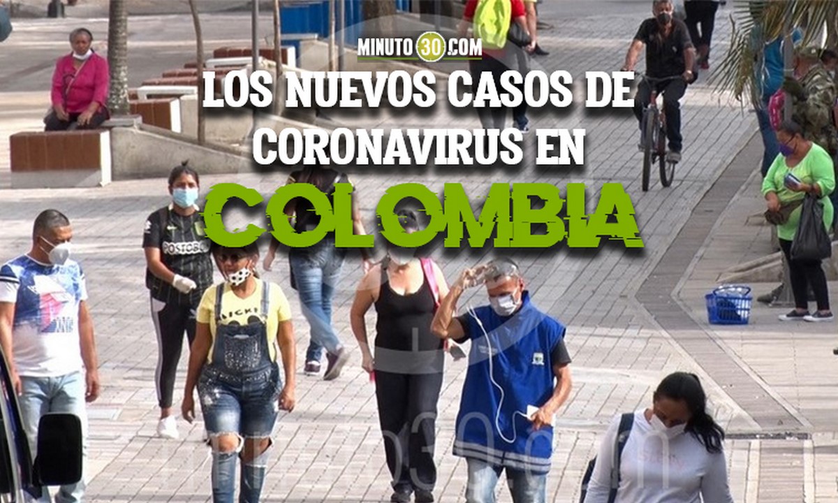 ¡Bajó bastante! Poco más de 11.500 nuevos casos de covid-19 en Colombia este lunes 1 contagiados