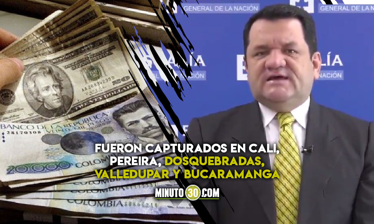 EN VIDEO: ¿Pa´ eso estudiaron? Desarticulan red de profesionales que habrían lavado más de $281 mil millones 1 Lavado de activos