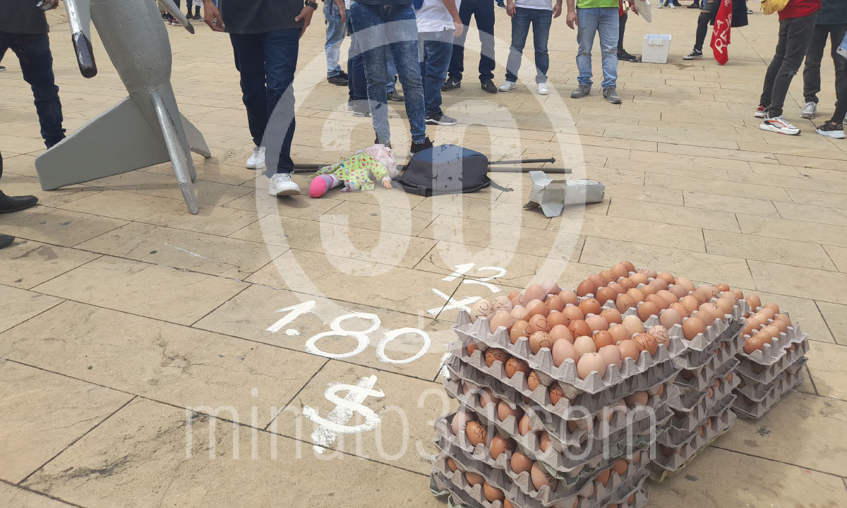 Fotos y videos: Desde el Parque de los Deseos, así va el Paro Nacional en Medellín 9 Desde el Parque de los Deseos asi va el Paro Nacional en Medellin 1