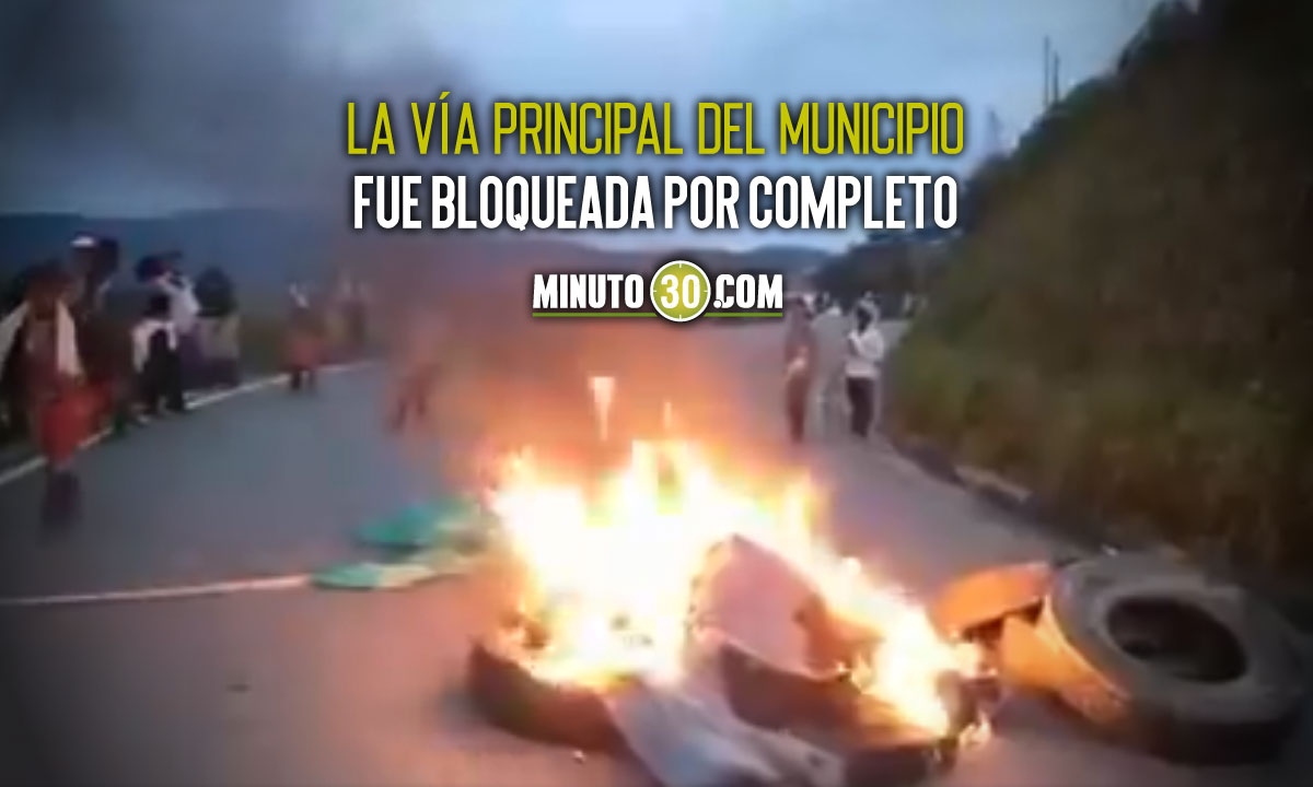 EN VIDEOS: En Anorí, Antioquia, campesinos se declararon en protesta permanente 1 Anorí