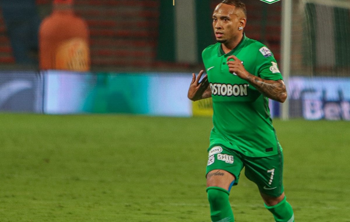 Atlético Nacional empata parcialmente, en movido primer tiempo 1 Nacional