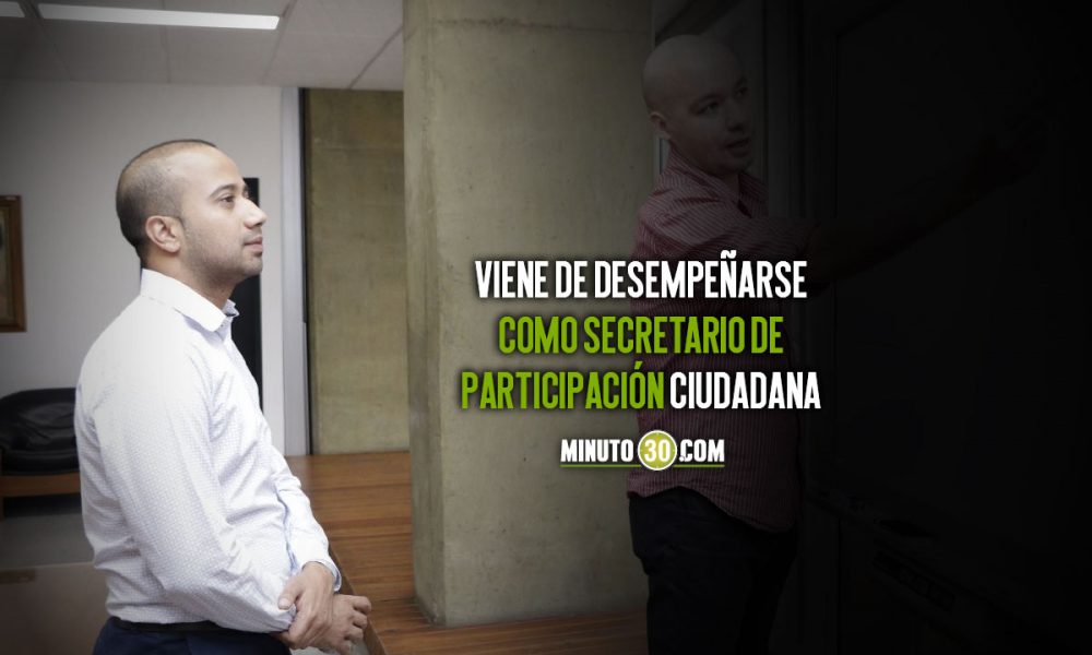 Juan Pablo Ramírez, nuevo secretario de Inclusión Social de Medellín