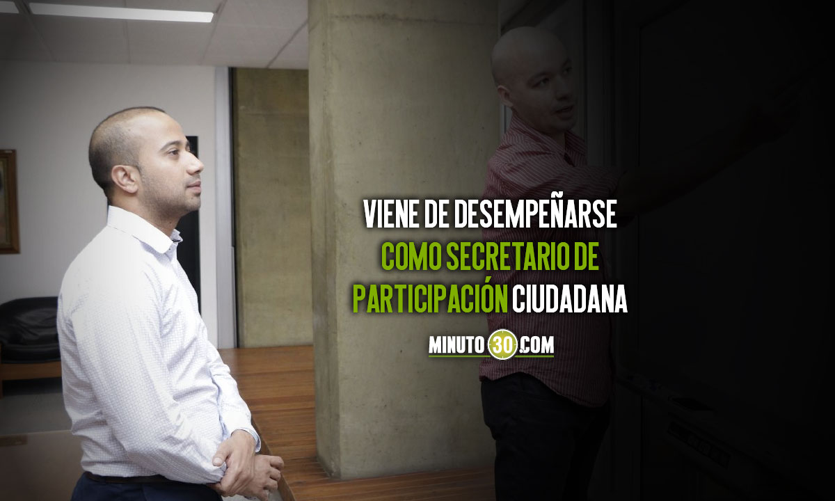 Juan Pablo Ramírez, nuevo secretario de Inclusión Social de Medellín 1 Juan Pablo Ramírez