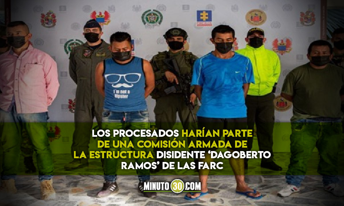 EN VIDEO: A prisión 4 sujetos de las disidencias de las Farc, por homicidio de un niño 1 disidencias de las Farc
