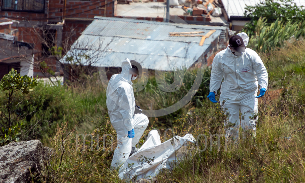 EN FOTOS: En avanzado estado de descomposición encontraron un muerto en El Picacho 1 PICACHO