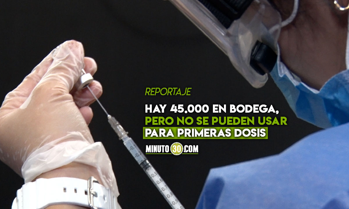 ¡No hay nada! Medellín se quedó sin vacunas, y ya no podrá aplicar más primeras dosis 1 Medellín