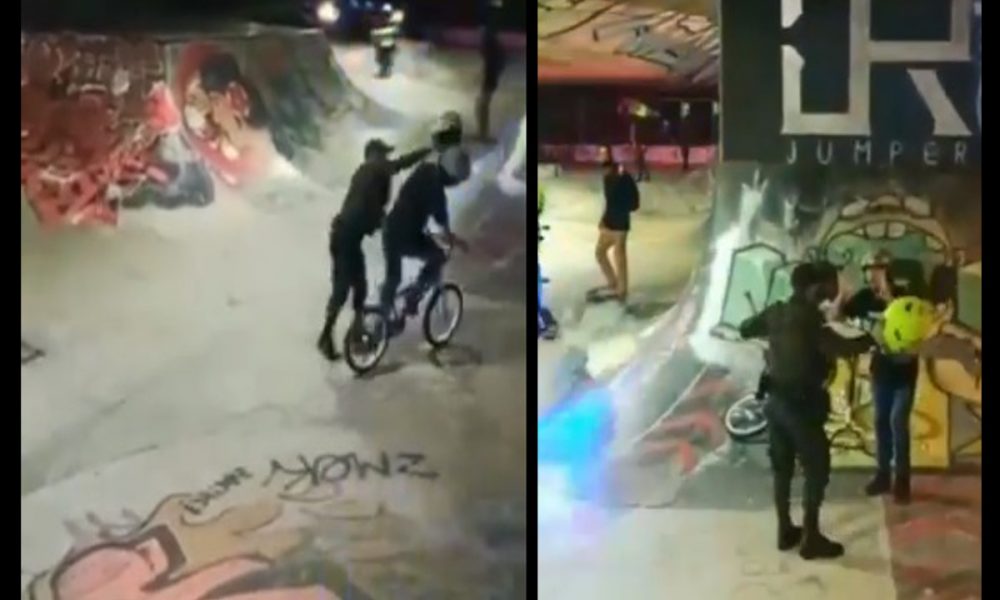 Video: Esto fue lo que dijo la Policía sobre la agresión a deportista de BMX en Medellín