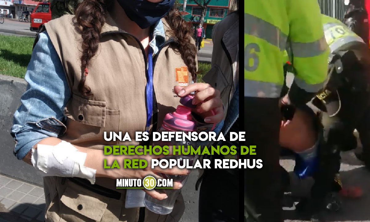 EN VIDEO: ¡Qué no se salga de control! Reportan los primeros heridos en Bogotá 1 heridos