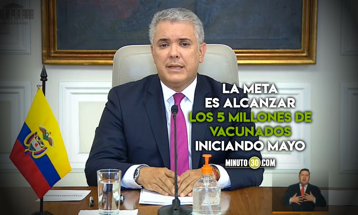 Según Duque, la próxima semana llegarían casi 2.500.000 vacunas 1 Vacunas