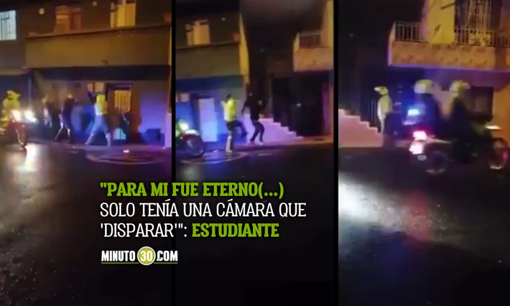 [Video] ¡Impactante! Tras disturbios en Copacabana Policías golpearon brutalmente a estudiante de periodismo