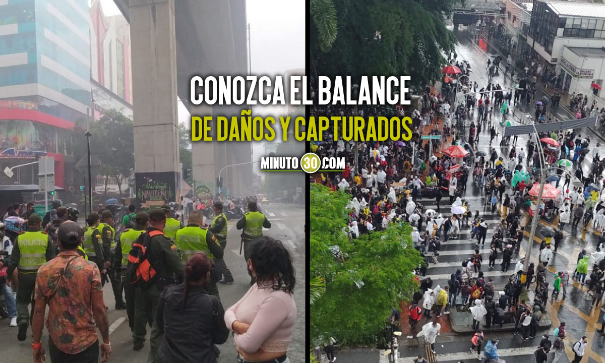 EN VIDEO: 15 bancos vandalizados y 9 locales saqueados, balance de afectaciones durante las marchas 1 balance