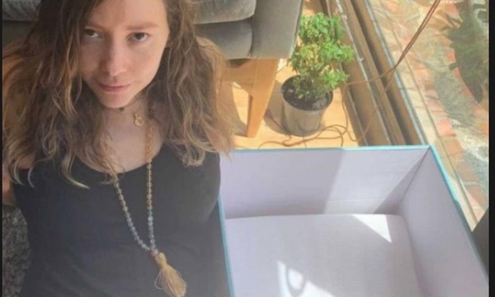 FOTOS. ¿Una caja de cartón? Así es la cuna de la segunda hija de Angélica Blandón