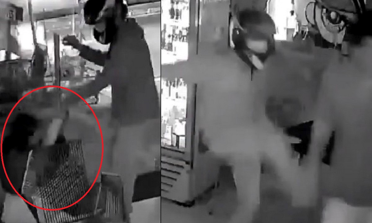 VIDEO: ¡Impresionante! Así fue el angustioso atraco en una pizzería de Bucaramanga 1 atracopizzeria