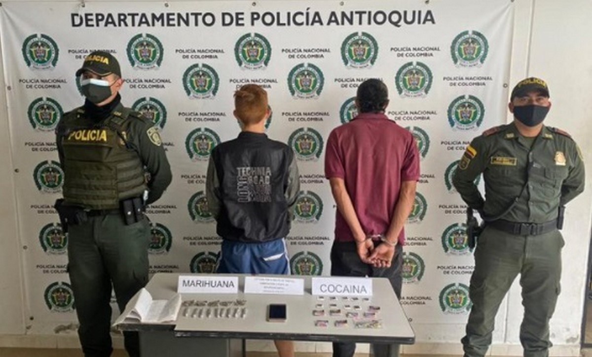 En Fredonia y Amagá capturaron a tres presuntos expendedores de 'vicio' 1 capturados Fredonia y Amaga