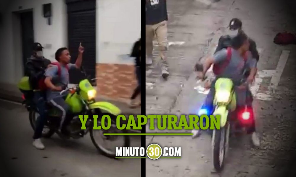 ¡'Atrevidito'! Se robó una moto de la Policía y se paseó en ella por toda la ciudad