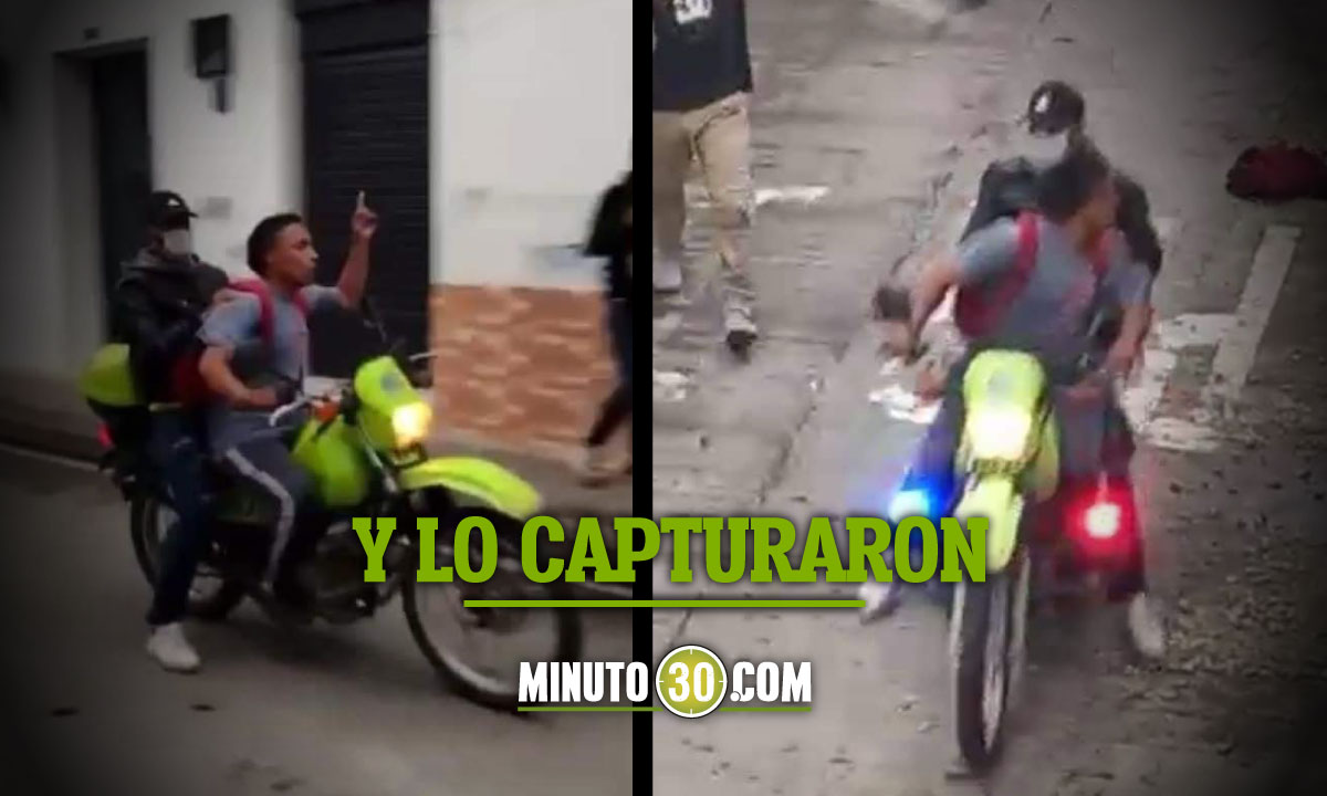 ¡'Atrevidito'! Se robó una moto de la Policía y se paseó en ella por toda la ciudad 1 ¡'Atrevidito'! Se robó una moto de la Policía y se paseó en ella por toda la ciudad