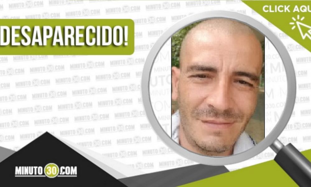 Víctor Javier Ramírez Cardona desaparecido