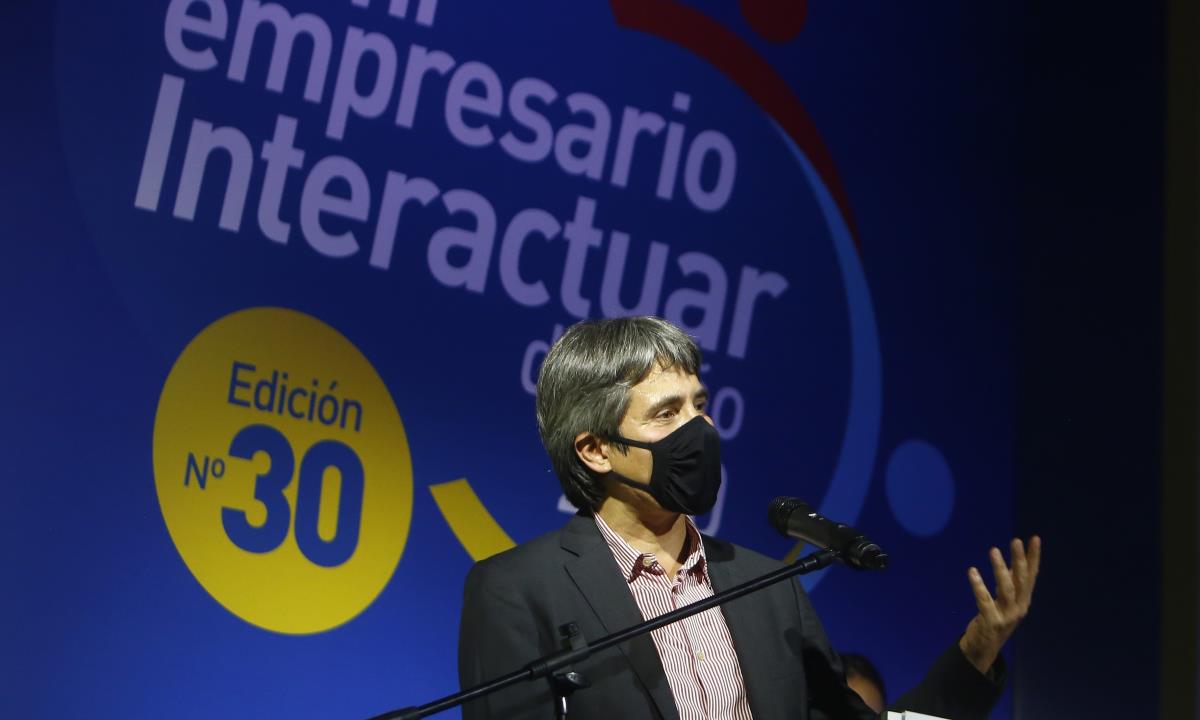 Microempresas colombianas caminan hacia la reactivación con retos y optimismo 1 En la imagen, el director ejecutivo de Interactuar, Fabio Andrés Montoya. EFE/Luis Eduardo Noriega A./Archivo