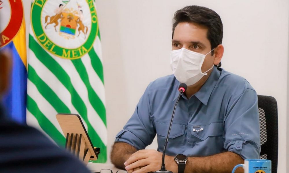 Gobernador del Meta hospitalizado por Covid