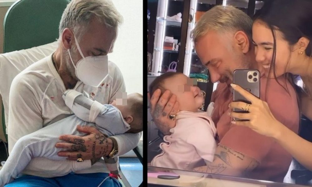 VIDEOS. Así está la hija de Sharon Fonseca y Gianluca Vacchi tras ser operada de paladar hendido