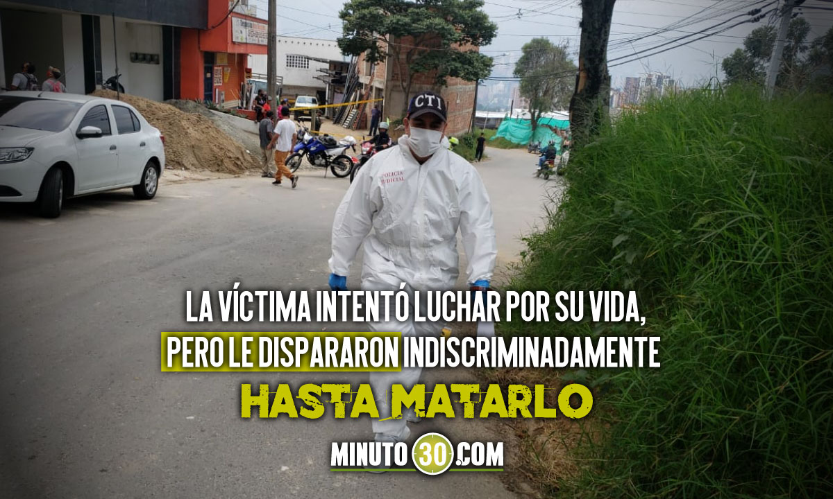 EN FOTOS: ¡Corrió por su vida! En Belén Manzanillo acribillaron a tiros a un hombre 1 Belén