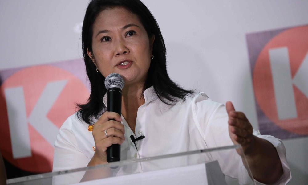 ¡Contabilizado el 42%! Keiko aventaja a Castillo por la Presidencia de Perú 1 keiko fujimori