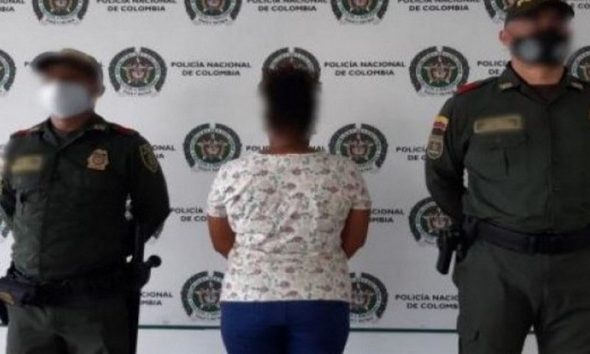 Capturada en flagrancia por el delito de lesiones personales