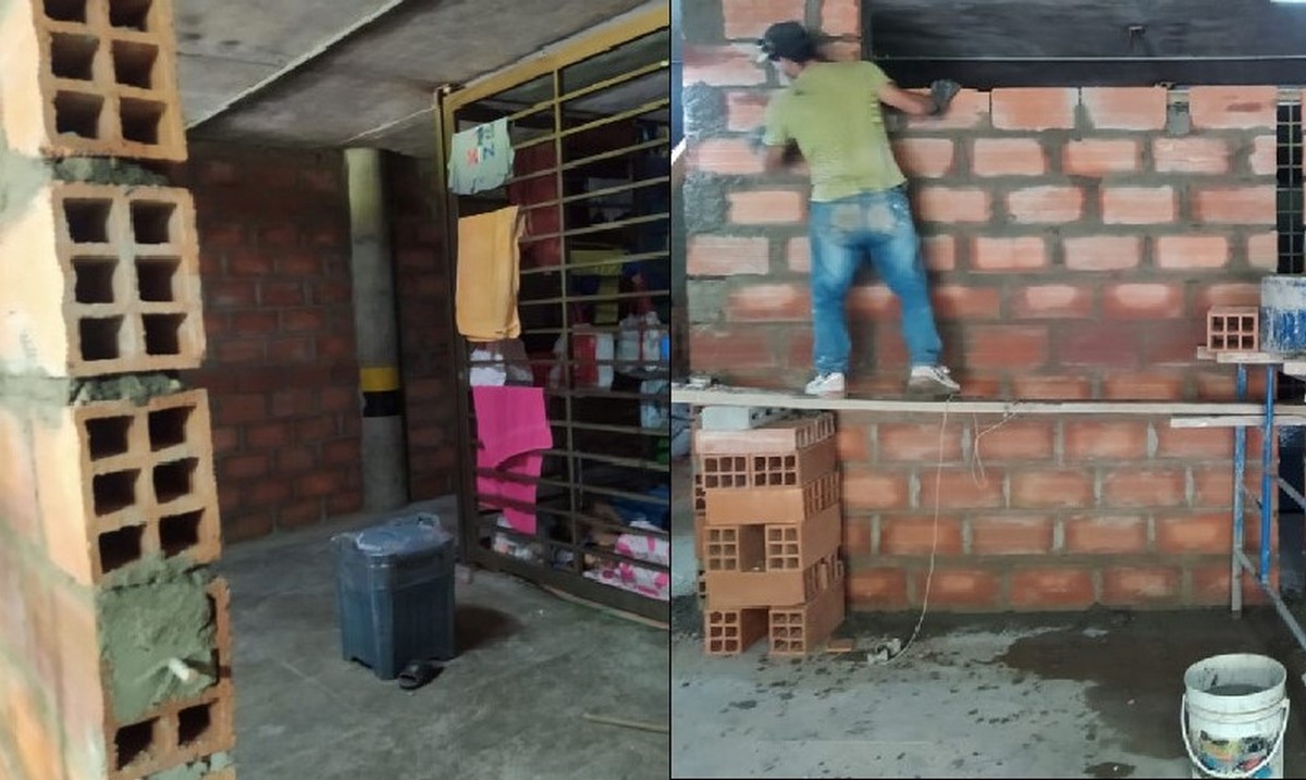 FOTOS: Muro al frente de las celdas de estación de Policía de Belén es por seguridad 1 Muro en estación de Policía de Belén es por seguridad