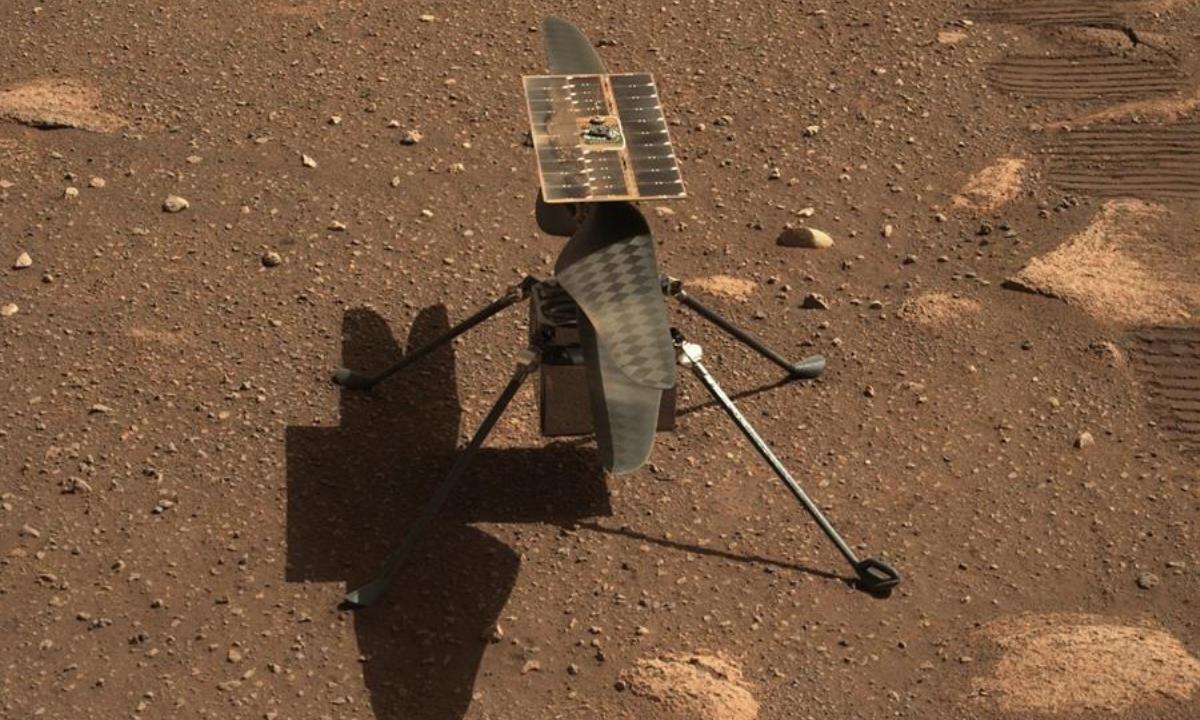 La NASA es "optimista" del éxito del primer vuelo del Ingenuity en Marte 1 nasa