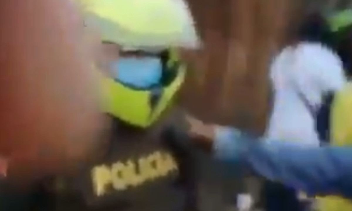 EN VIDEO: “¡Ustedes también son pueblo!”, en Cali patrulleros se habrían ‘unido’ al Paro Nacional 1 Cali