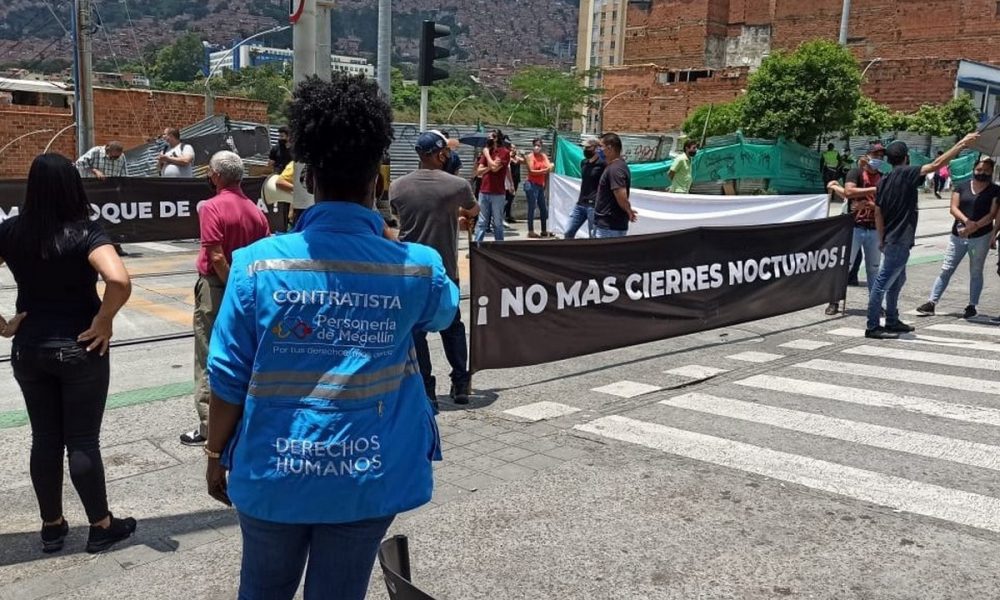 Comerciantes del corredor turístico de Ayacucho también protestan