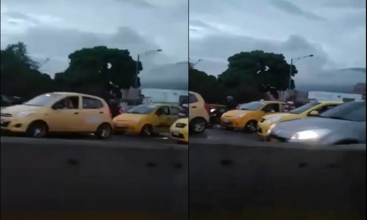 VIDEO: Busque otra ruta: Reportan trancón en el puente de la 30 1 puente de la 30-trancón